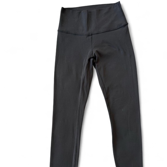 Lululemon Black High-Waisted Leggings - Picture 1 of 4